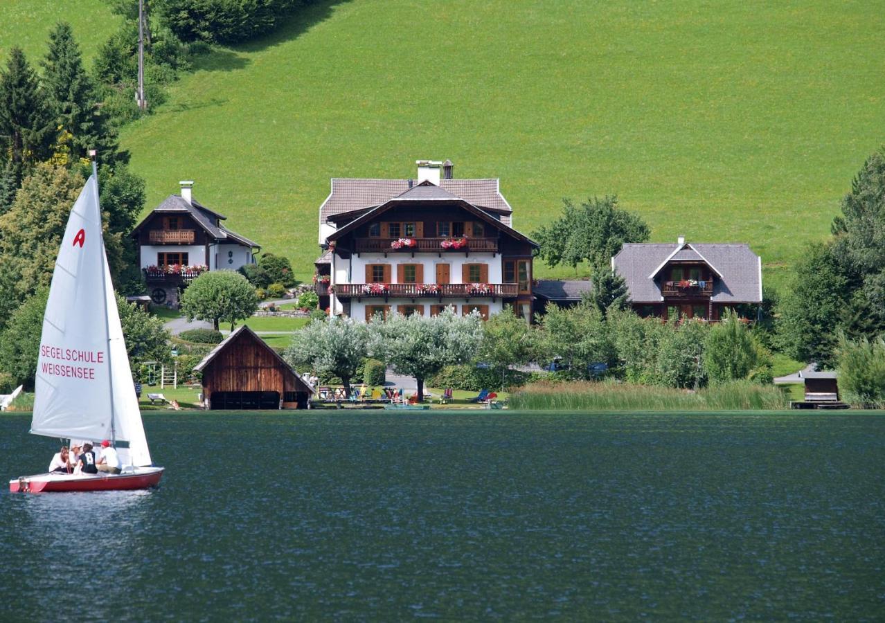 Ferienhof Obergasser Und Bergblick Weissensee Exterior foto