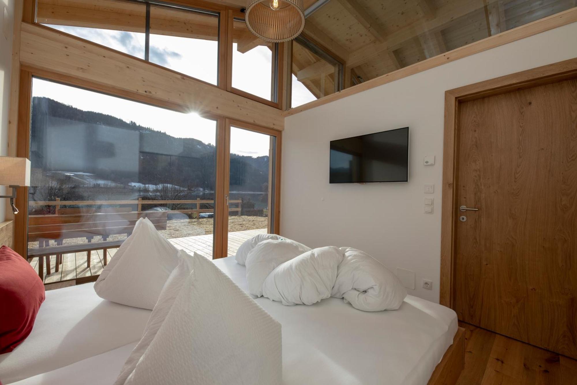 Ferienhof Obergasser Und Bergblick Weissensee Habitación foto