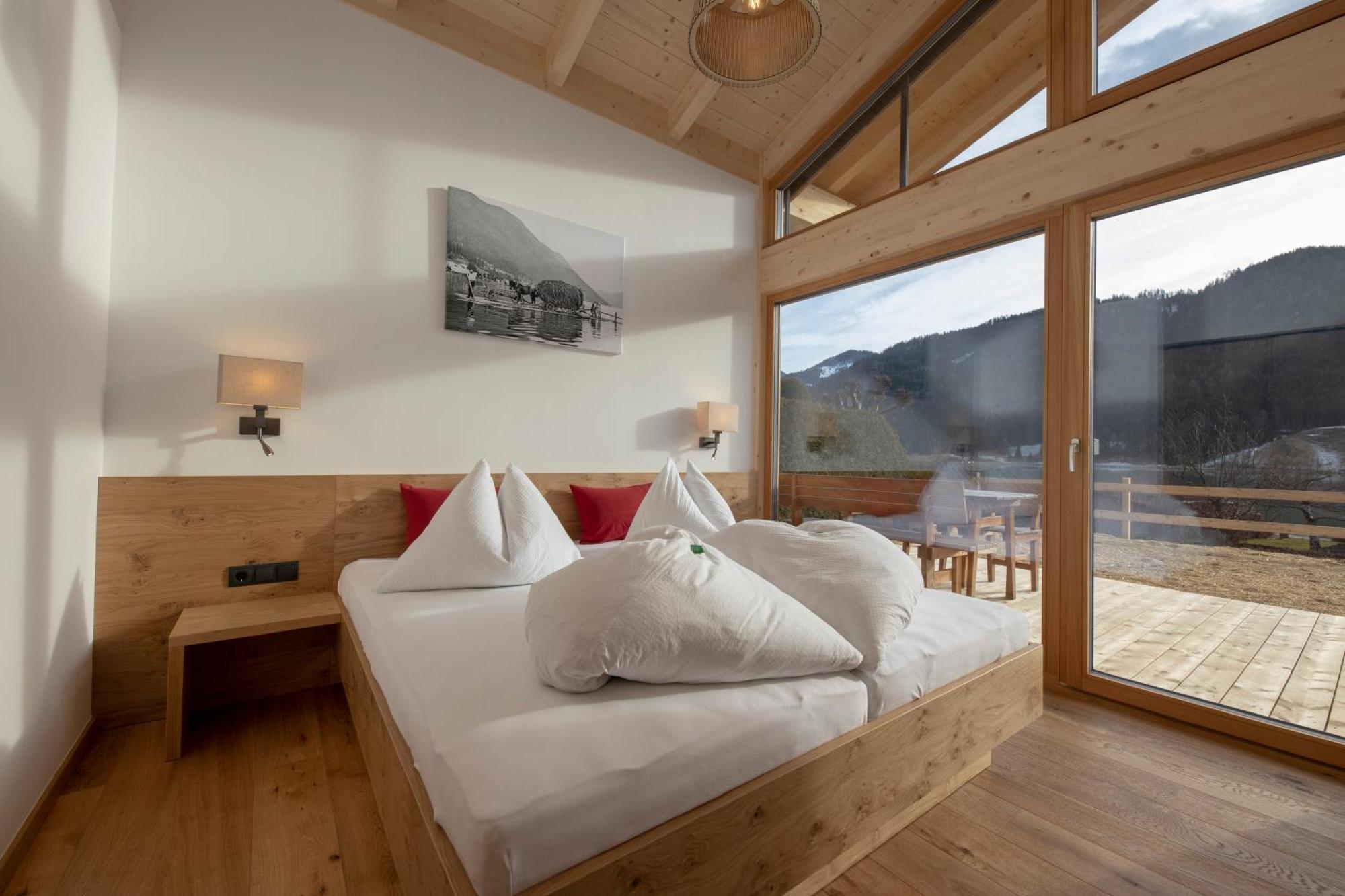 Ferienhof Obergasser Und Bergblick Weissensee Habitación foto