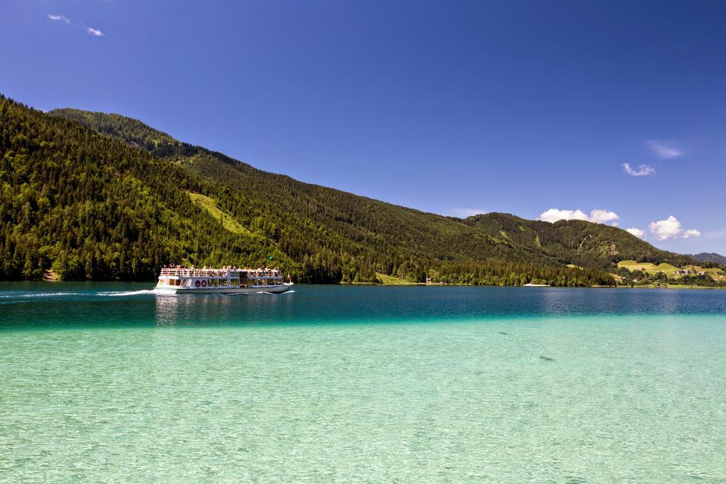 Ferienhof Obergasser Und Bergblick Weissensee Exterior foto