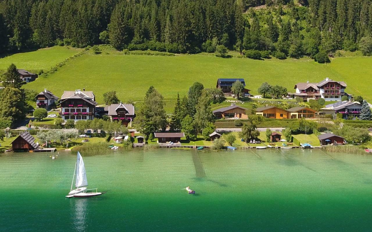 Ferienhof Obergasser Und Bergblick Weissensee Exterior foto